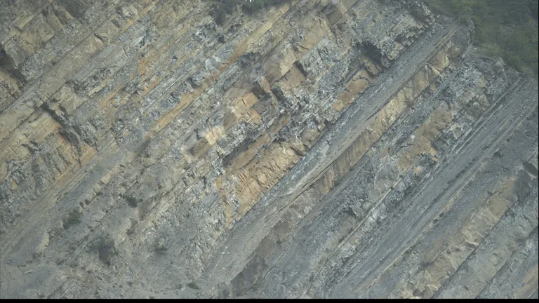 IRIS AI change detection detail - before image for slope monitoring